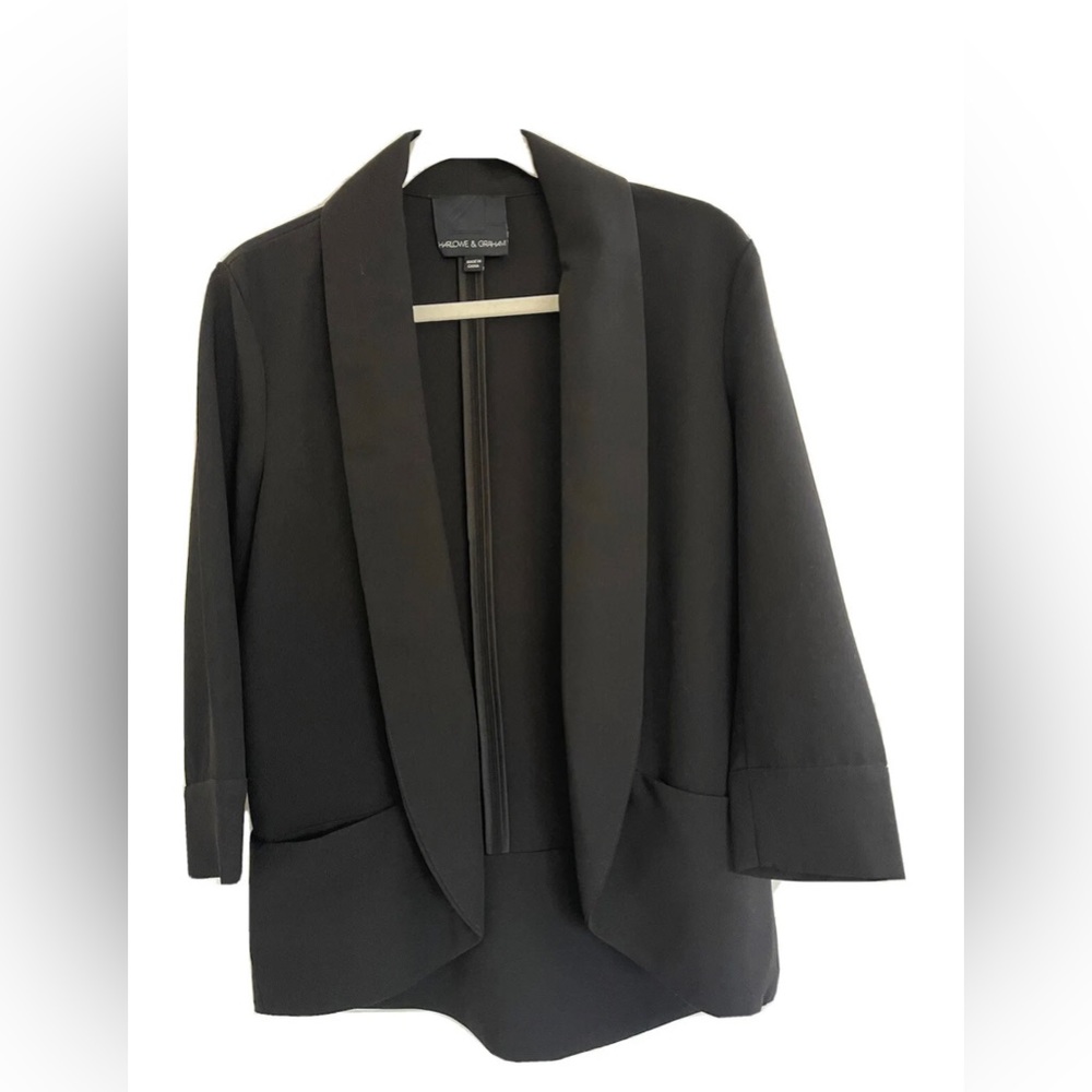Harlowe & Graham Cardigan Blazer Vest Size Medium